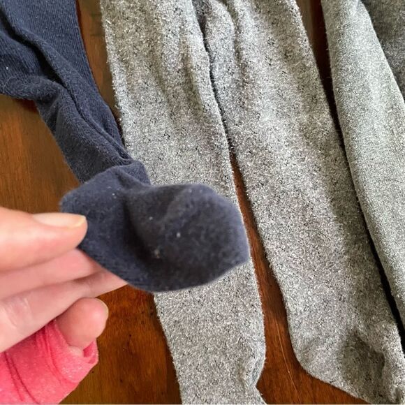 Bundle of 3 Baby Girl/ Boy Cotton Warm Tights Footless Tights Size 3-6 Months - Picture 5 of 9